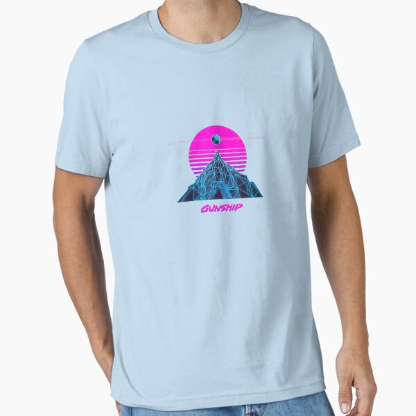 Item preview, Pink Sun - Official GUNSHIP T-Shirt Essential T-Shirt designed and sold by ChrisPreubner.