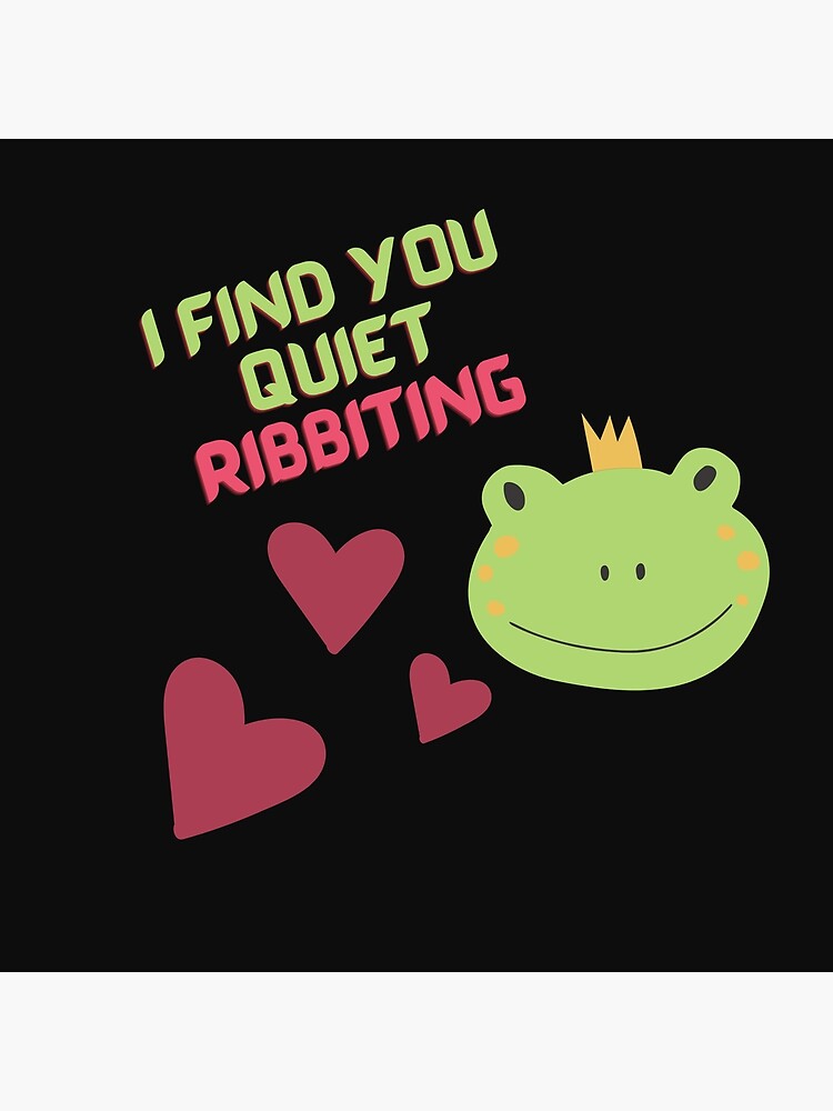 "Frog Valentine Puns" Poster by valentineshirt Redbubble