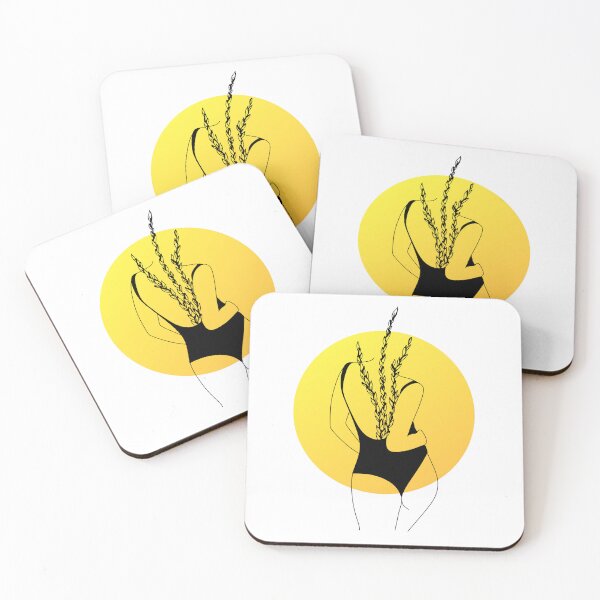 Item preview, You Grow, Girl - Woman Flowers Body (Bright Yellow) designed and sold by SpaceEnhance.