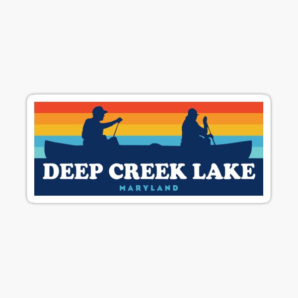 Item preview, Deep Creek Lake Maryland Canoe designed and sold by Esskay Designs.