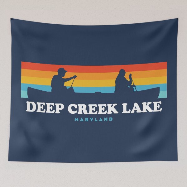 Item preview, Deep Creek Lake Maryland Canoe designed and sold by Esskay Designs.
