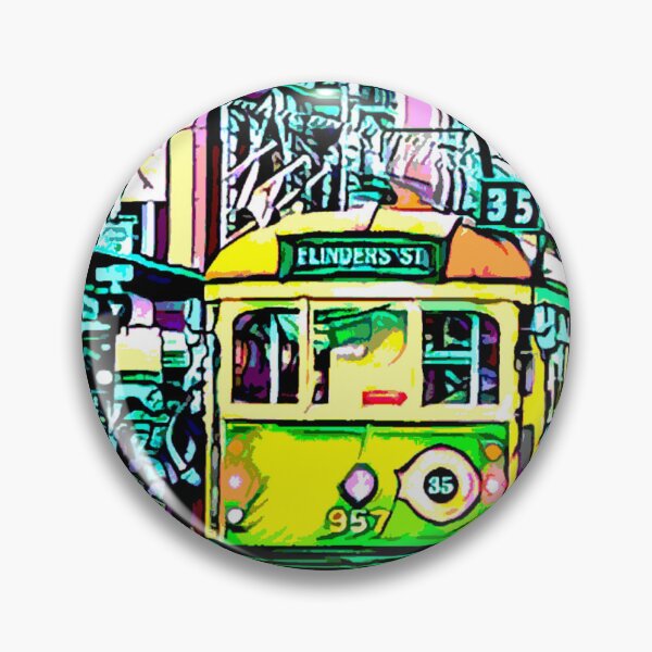 Artikelvorschau, Melbourne Australia Trams entworfen und verkauft von Go Logo Designs.