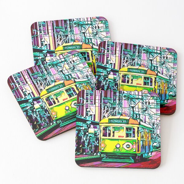 Item preview, Melbourne Australia Trams designed and sold by Go Logo Designs.