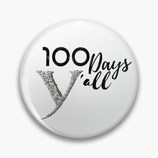 Item preview, 100 Days Y'all 100 Days Y'all Essential T-Shirt designed and sold by zakariyae.