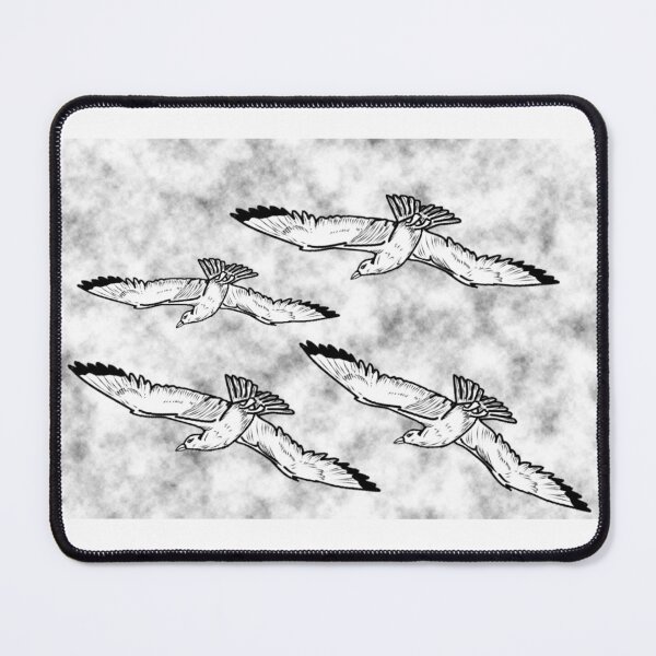 Item preview, Sky Migration dad hats- Flying birds migrating (Herring Gulls) designed and sold by Midnightviera.