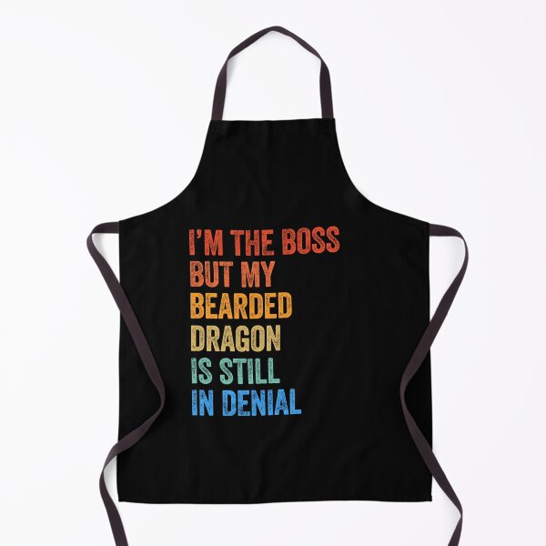 Item preview, I'm Boss But My Bearded Dragon Still In Denial designed and sold by LADistrictGarb.