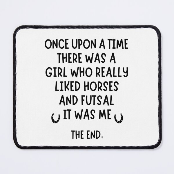 Item preview, A girl who really liked horses & futsal designed and sold by TheGreenGoat.