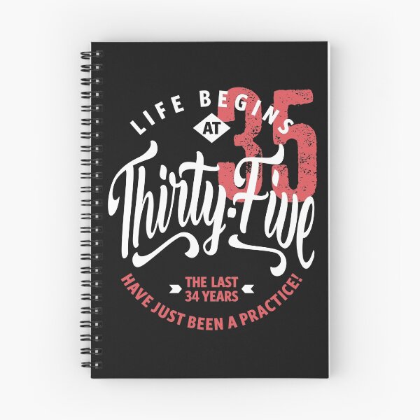 Item preview, Life Begins at 35 | 35th Birthday designed and sold by cidolopez.