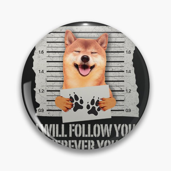Item preview, Personal Stalker Shiba Inu T-Shirt designed and sold by TheresaKrammer.