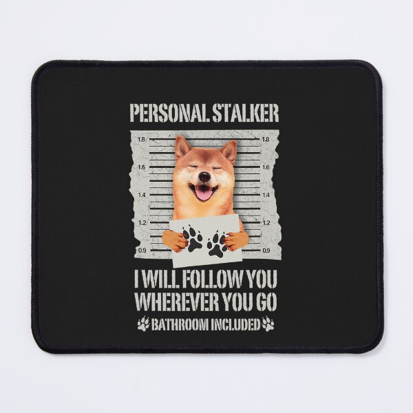 Item preview, Personal Stalker Shiba Inu T-Shirt designed and sold by TheresaKrammer.