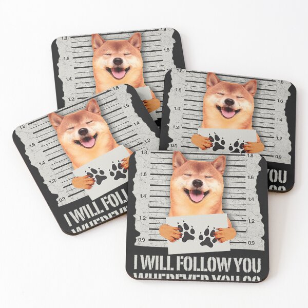 Item preview, Personal Stalker Shiba Inu T-Shirt designed and sold by TheresaKrammer.
