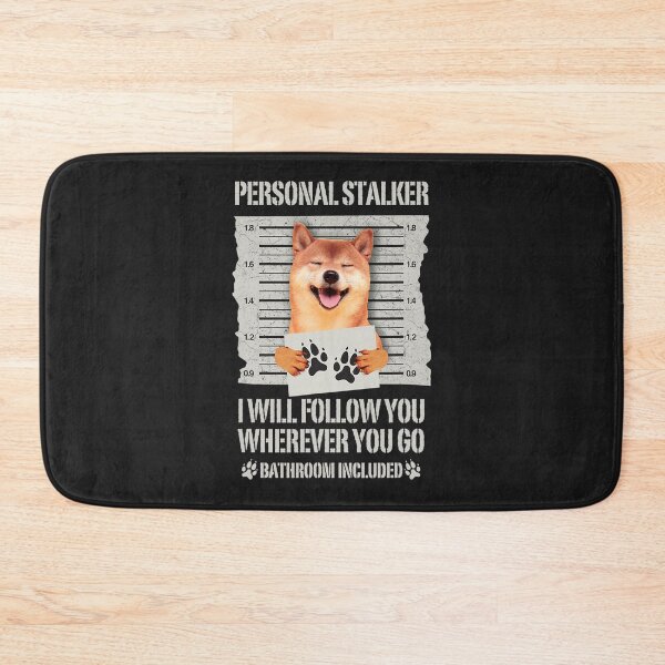 Item preview, Personal Stalker Shiba Inu T-Shirt designed and sold by TheresaKrammer.