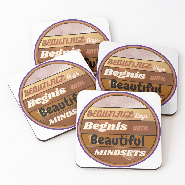 Item preview, BEAUTIFUL DAYS BEGINS WITH BEAUTIFUL MINDSETS designed and sold by Maikepro.