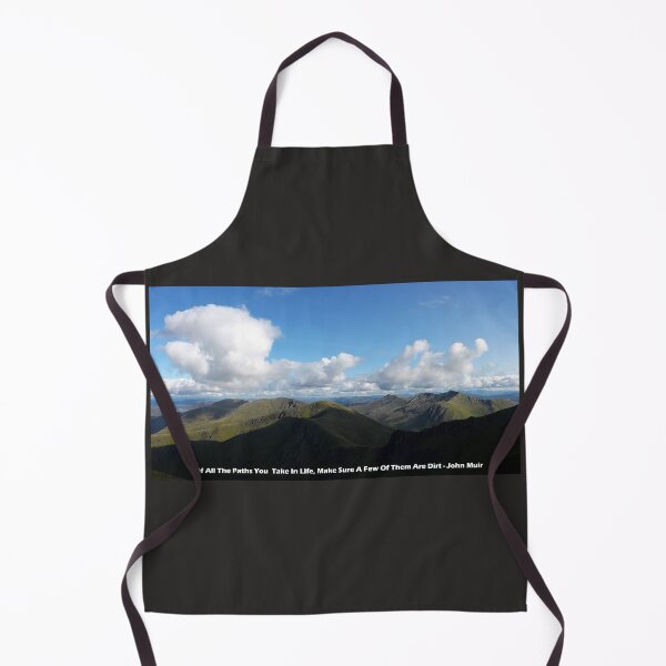 Item preview, Scottish Mountain View With John Muir Quote designed and sold by beavo.