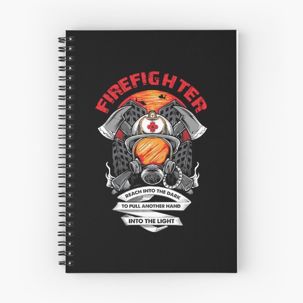Item preview, Firefighter Reach Into The Dark To Pull Another Hand Into the Light designed and sold by verdecuddly.