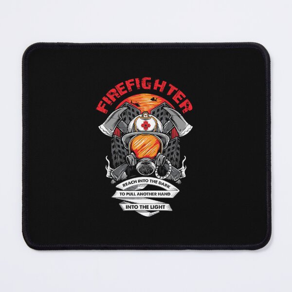 Item preview, Firefighter Reach Into The Dark To Pull Another Hand Into the Light designed and sold by verdecuddly.