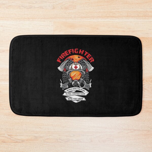 Item preview, Firefighter Reach Into The Dark To Pull Another Hand Into the Light designed and sold by verdecuddly.