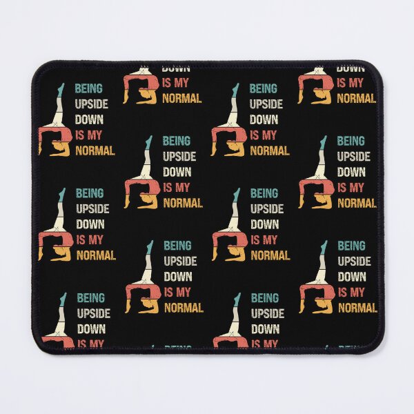 Item preview, Being Upside Down Is My Normal Funny Colorful Distressed Artistic Gymnastic Gift For Gymnastic Lovers designed and sold by pedrored369.
