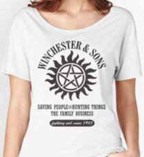 T-SHIRT SUPERNATURAL WINCHESTER & SONS Women's Relaxed Fit T-Shirt