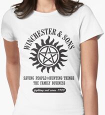 T-SHIRT SUPERNATURAL WINCHESTER & SONS Women's Fitted T-Shirt