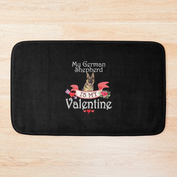 Item preview, My German Shepherd Dog Is My Valentine Lover Happy Cute designed and sold by Mitzi12312.