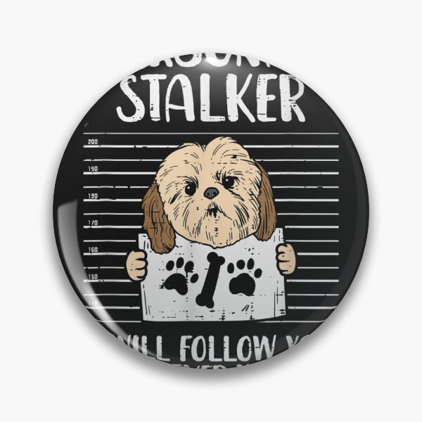 Artikelvorschau, Persönlicher Stalker Shih Tzu lustiger Haustier-Hundeliebhaber-Inhaber-Geschenk-T - Shirt entworfen und verkauft von TheresaKrammer.