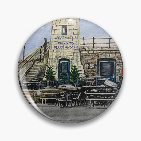 Item preview, Acrylic artwork of the Garbour arm at Folkestone Kent UK designed and sold by shaz141.