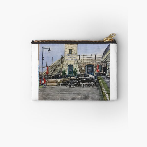 Item preview, Acrylic artwork of the Garbour arm at Folkestone Kent UK designed and sold by shaz141.