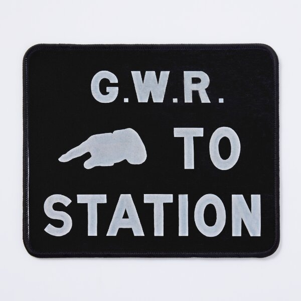 Item preview, Great Western Railway To Station Sign designed and sold by Random Railways.