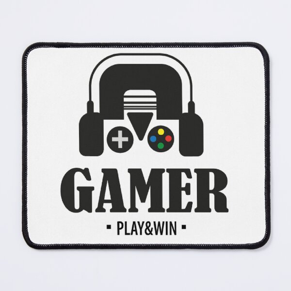 Item preview, gamer play win designed and sold by SimoSaladain.