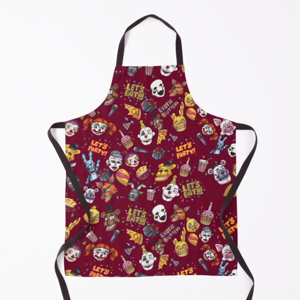 Item preview, FNAF - Let's Party - dark red designed and sold by ffionstanton95.