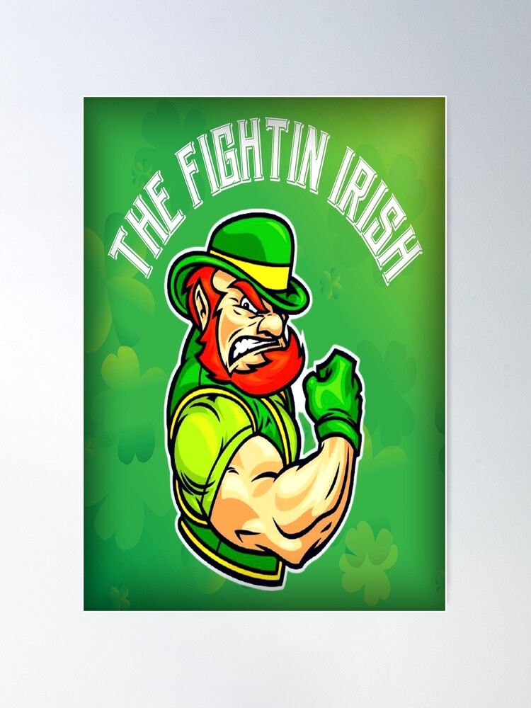 Notre Dame Fighting Irish: Leprechaun - Bottle Cap Wall Light