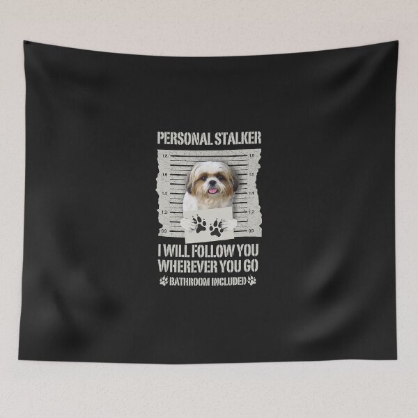 Item preview, Personal Stalker Shih Tzu T-Shirt designed and sold by TheresaKrammer.