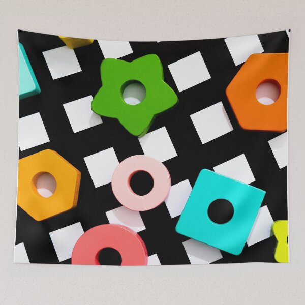 Item preview, Gemometric pattern designed and sold by GalaxyDeco.