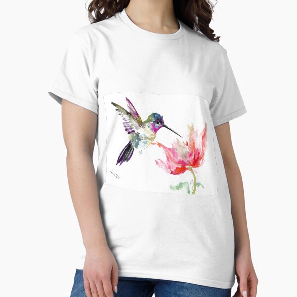 Item preview, Little HUmmingbird and Big Flower designed and sold by surenart.
