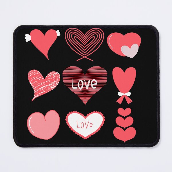 Item preview, Doodled Hearts Set designed and sold by Inez-kemmy.