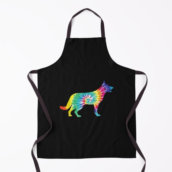 Item preview, Tie Dye Dog Hippie German Shepherd Retro Puppy designed and sold by Mitzi12312.