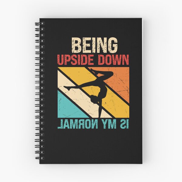 Item preview, Being Upside Down Is My Normal Funny Colorful Vintage Distressed Artistic Gymnastic Gift For Gymnastic Lovers designed and sold by pedrored369.