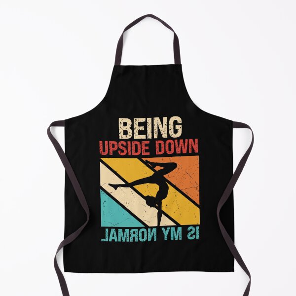 Item preview, Being Upside Down Is My Normal Funny Colorful Vintage Distressed Artistic Gymnastic Gift For Gymnastic Lovers designed and sold by pedrored369.