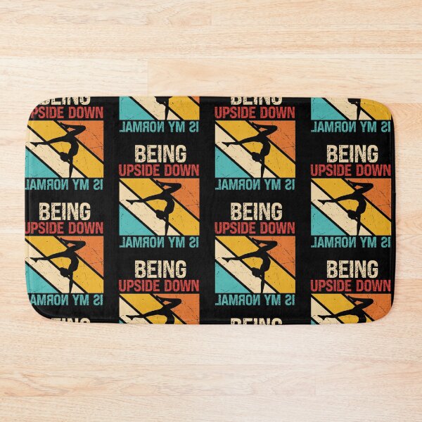 Item preview, Being Upside Down Is My Normal Funny Colorful Vintage Distressed Artistic Gymnastic Gift For Gymnastic Lovers designed and sold by pedrored369.