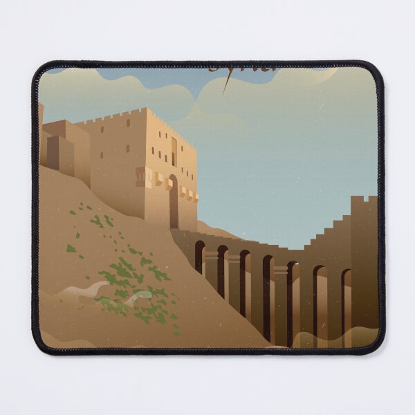 Item preview, Aleppo, Syria - Vintage Travel Poster designed and sold by Atifslm.
