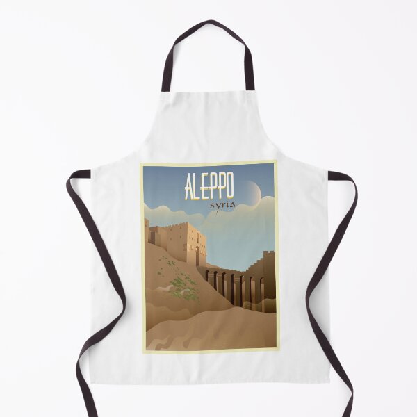 Item preview, Aleppo, Syria - Vintage Travel Poster designed and sold by Atifslm.