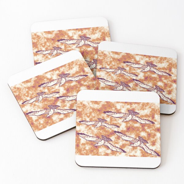 Item preview, Migration dad hats- Flying birds migrating (Herring Gulls) 9 designed and sold by Midnightviera.