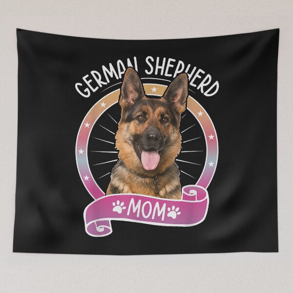 Artikelvorschau, Women's Best German Shepherd Mom German Shepherd Colorful entworfen und verkauft von Mitzi12312.