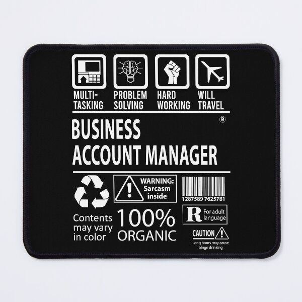 Item preview, Business Account Manager T Shirt - MultiTasking Certified Job Gift Item Tee designed and sold by oslandefren.