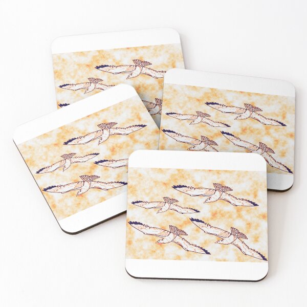 Item preview, Migration dad hats- Flying birds migrating (Herring Gulls) 11 designed and sold by Midnightviera.