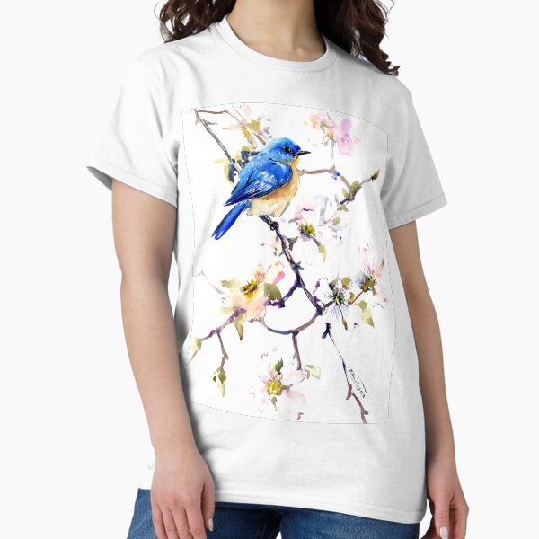 Item preview, Bluebird and Dogwood designed and sold by surenart.