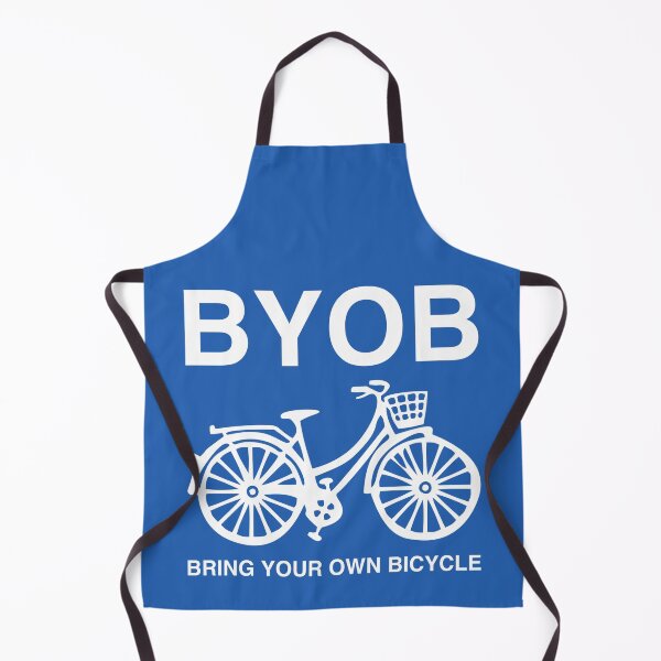 Item preview, Bicycle in White and Blue With Basket designed and sold by CoolYule.
