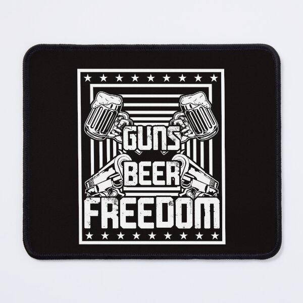 Item preview, Patriotic Tee Beer Guns and Freedom designed and sold by dreamwearprints.
