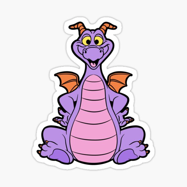 Figment Sticker Dreamfinder Dragon Disney EPCOT Flower and Garden